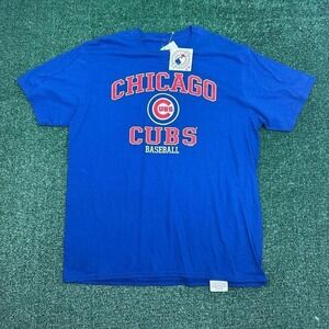 Brand New Blue Chicago Cubs MLB baseball tee